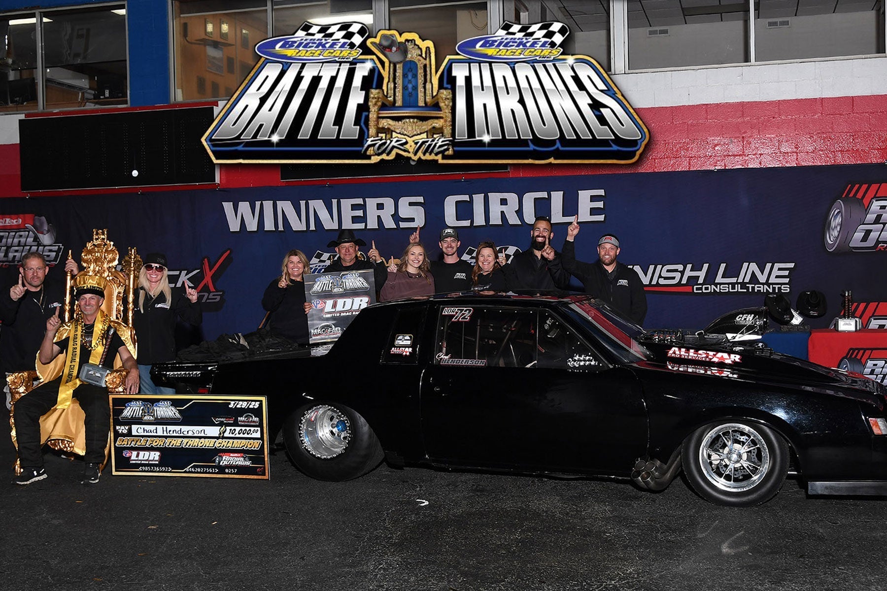 Chad Henderson Bring Home a Win in LDR at 2025 Battle for the Thrones