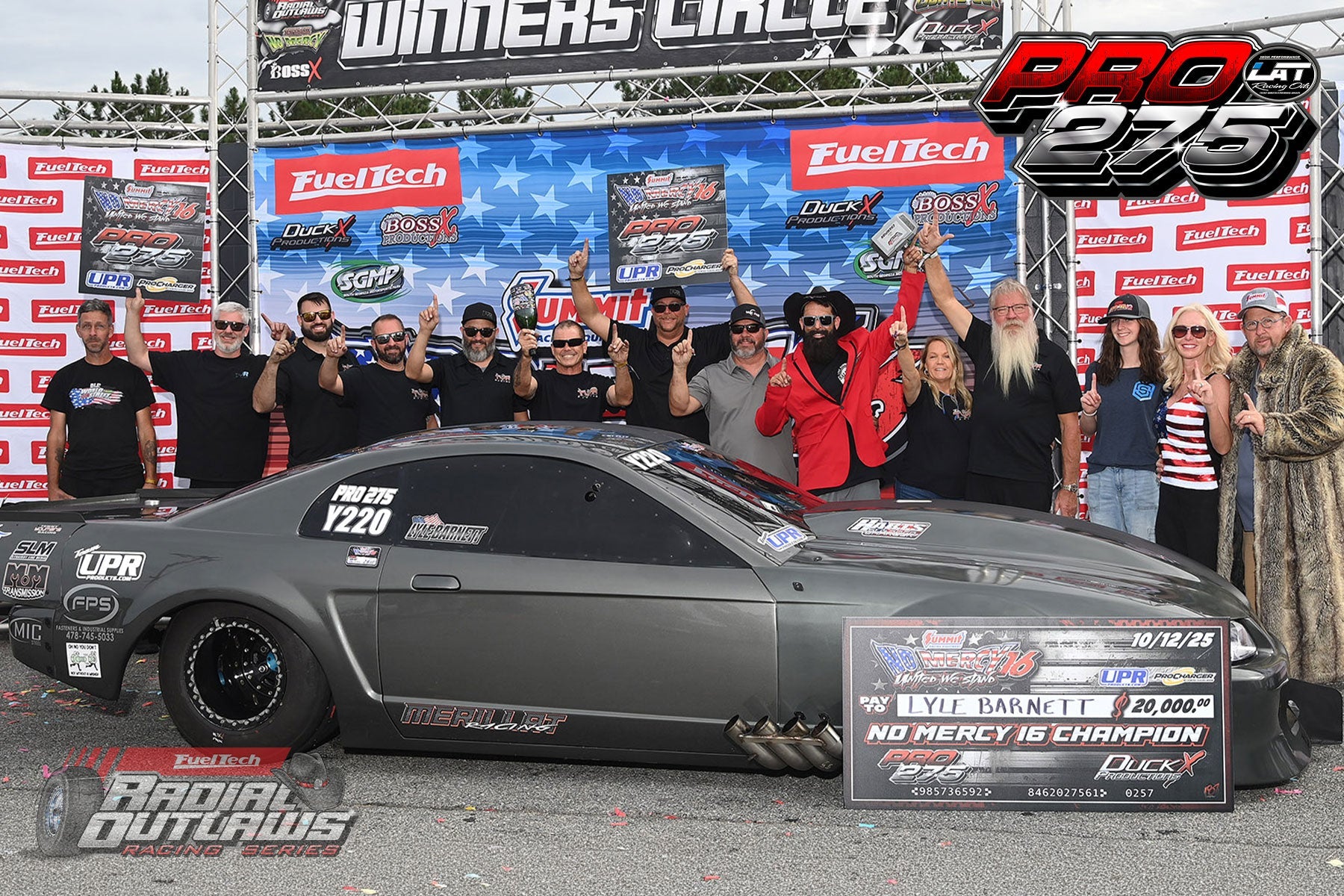 Lyle Barnett Scores Pro 275 Win at No Mercy 16 with Top Qualifier to F