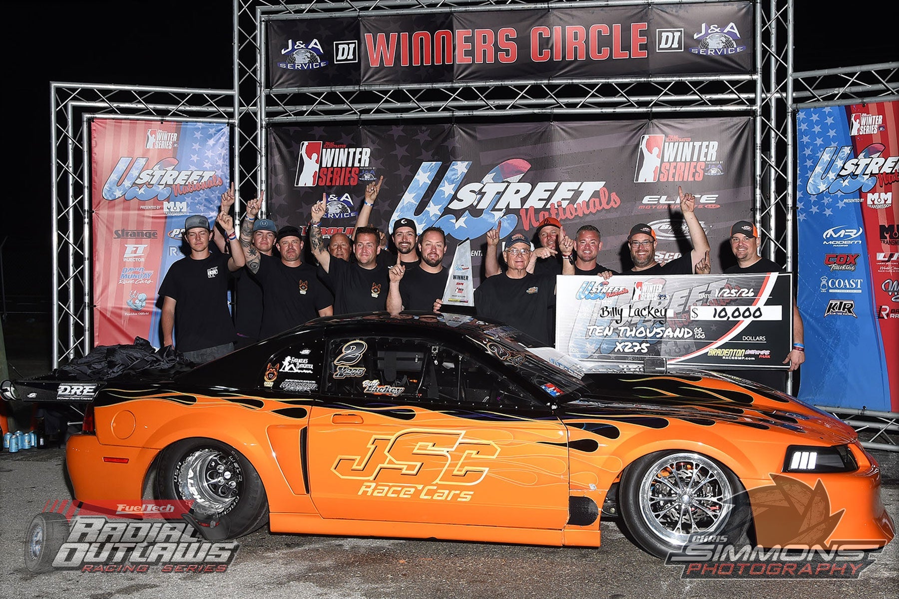 Lackey Breaks Through for X275 Win at 2026 US Street Nationals