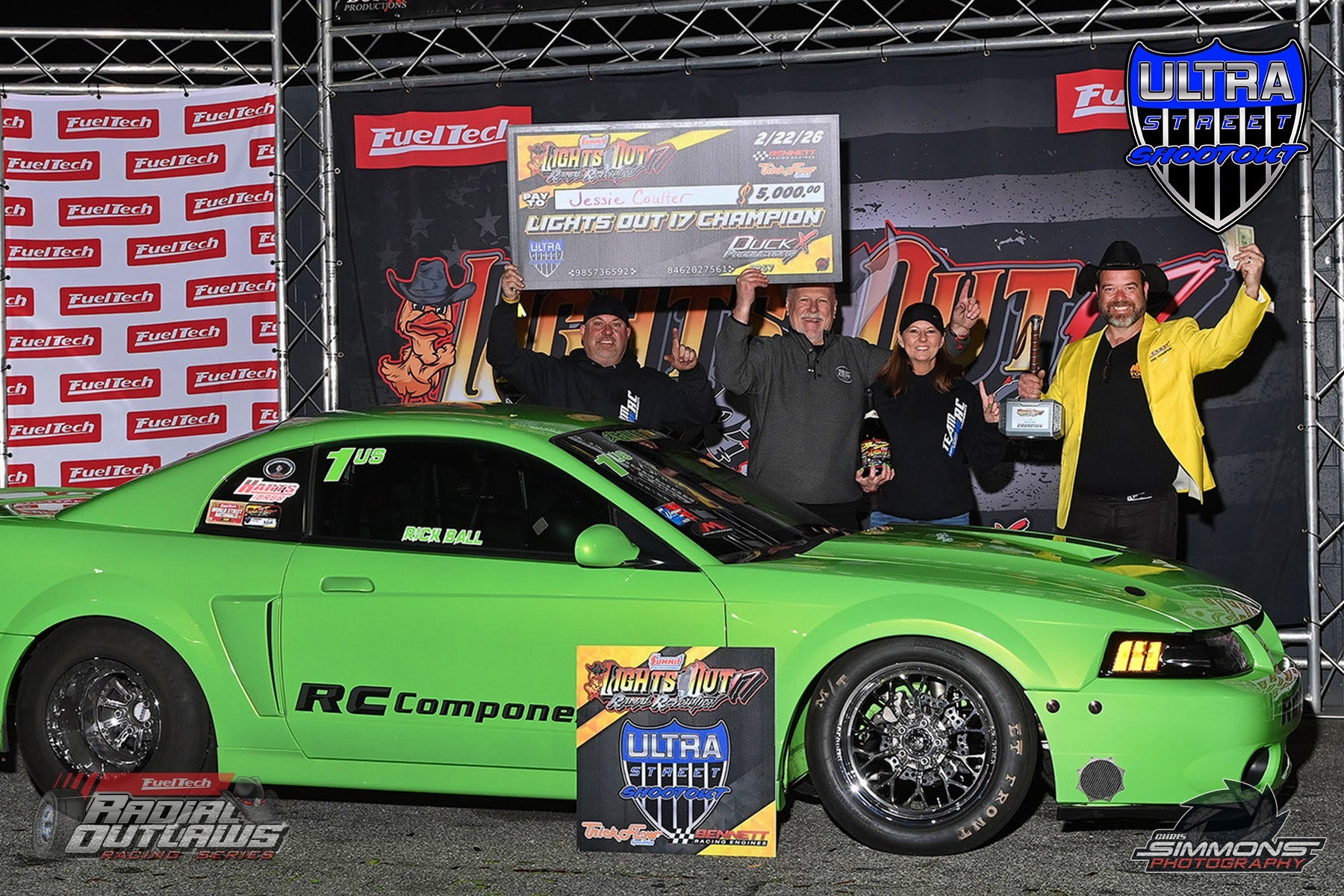 Jessie Coulter Captures Ultra Street Victory at Lights Out 17